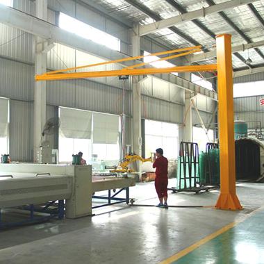 vacuum lifter for glass process production